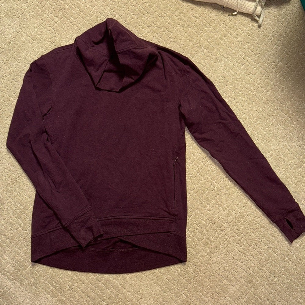 Lululemon Burgundy Sweatshirt